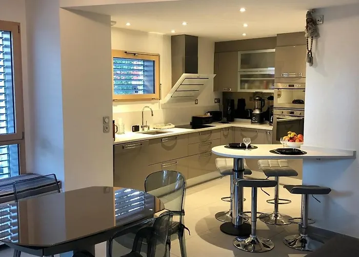 T2 78 M2 Le Saint Elois 1 Terrasse Et Garage アパート エクスレバン